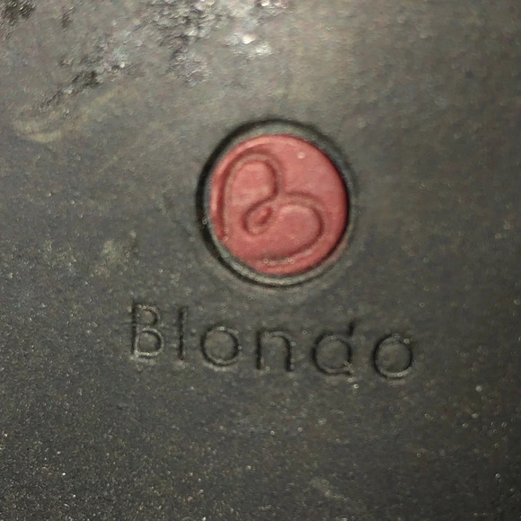 BLONDO Black Leather Riding Knee Boots w/Aquaprotect Women's Size 6 - Picture 15 of 16